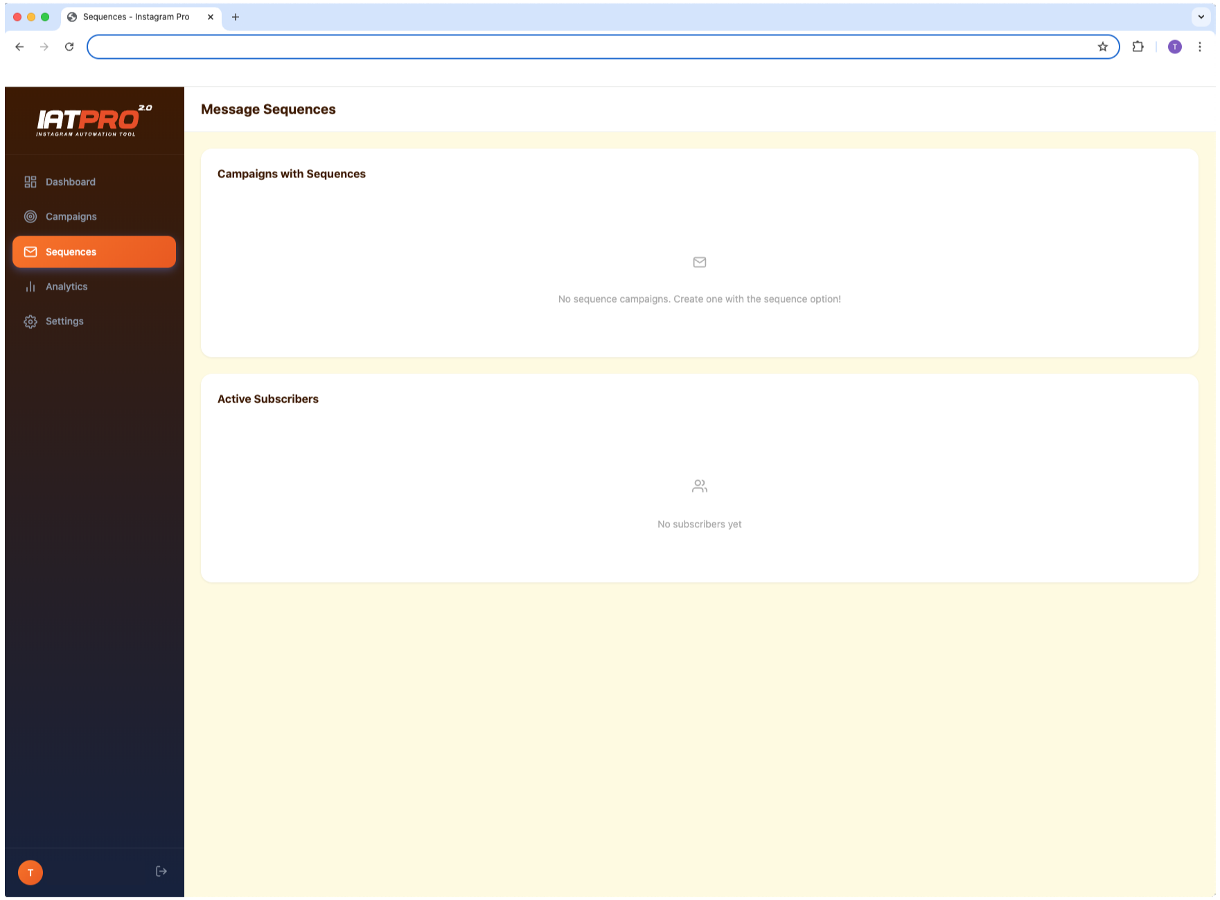 IATPRO Sequences Screenshot